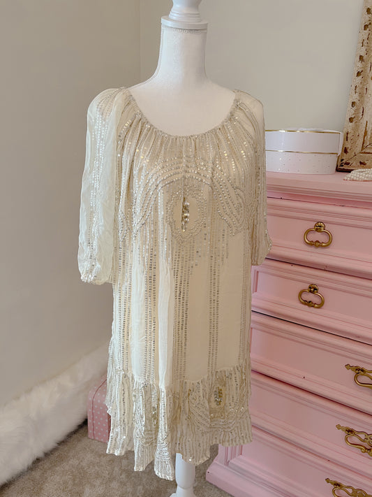 Chic Sparkly Sequin Dress size medium
