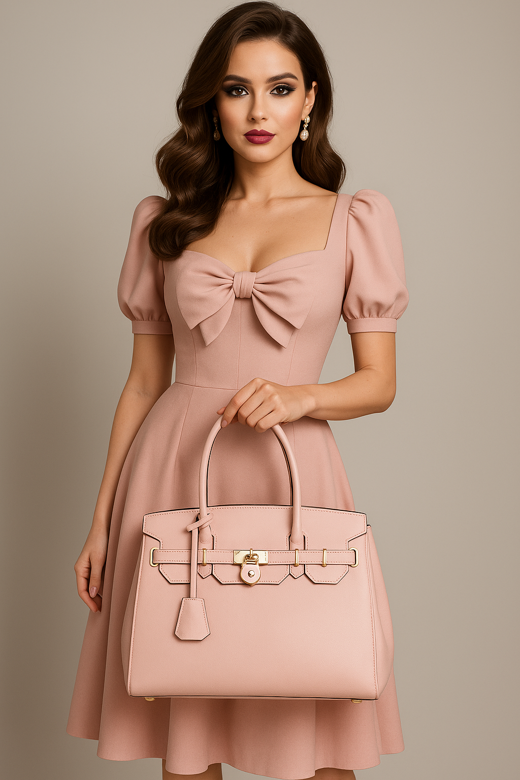 Lock Handbag (Color Options)