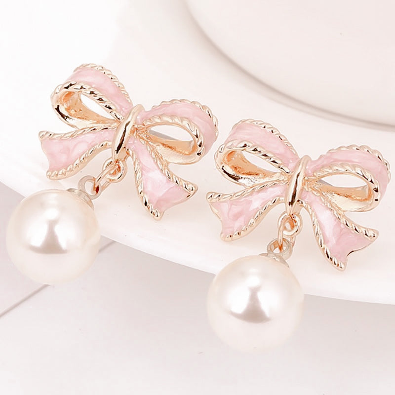 Dainty Bow Earrings
