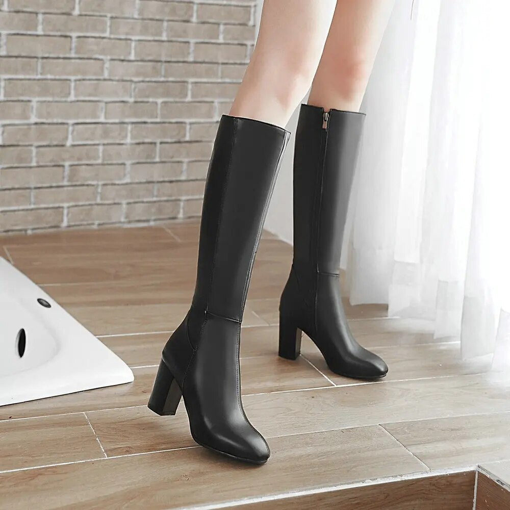 Femme Boston Boots (Color Option)