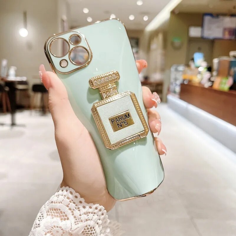 Parfum Phone Case With Mirror