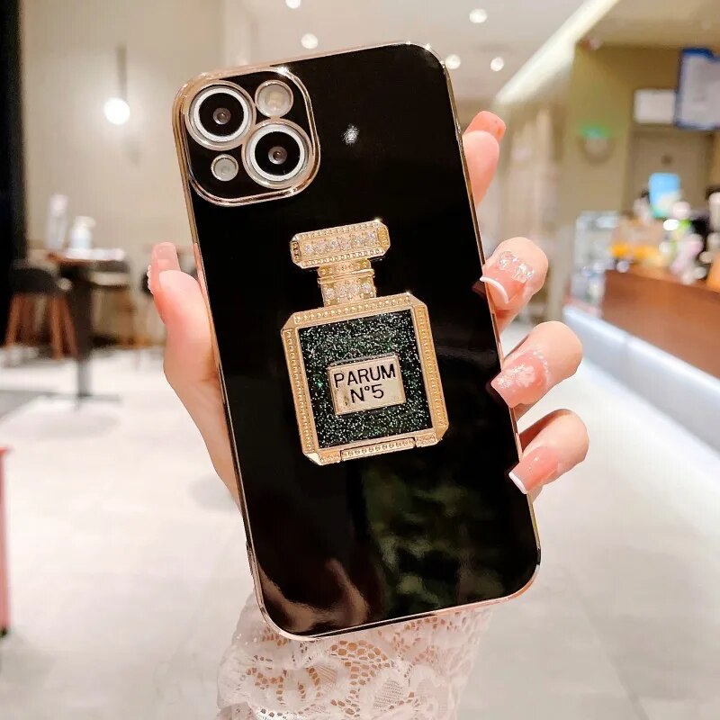 Parfum Phone Case With Mirror