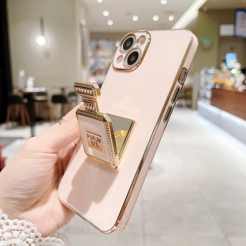 Parfum Phone Case With Mirror