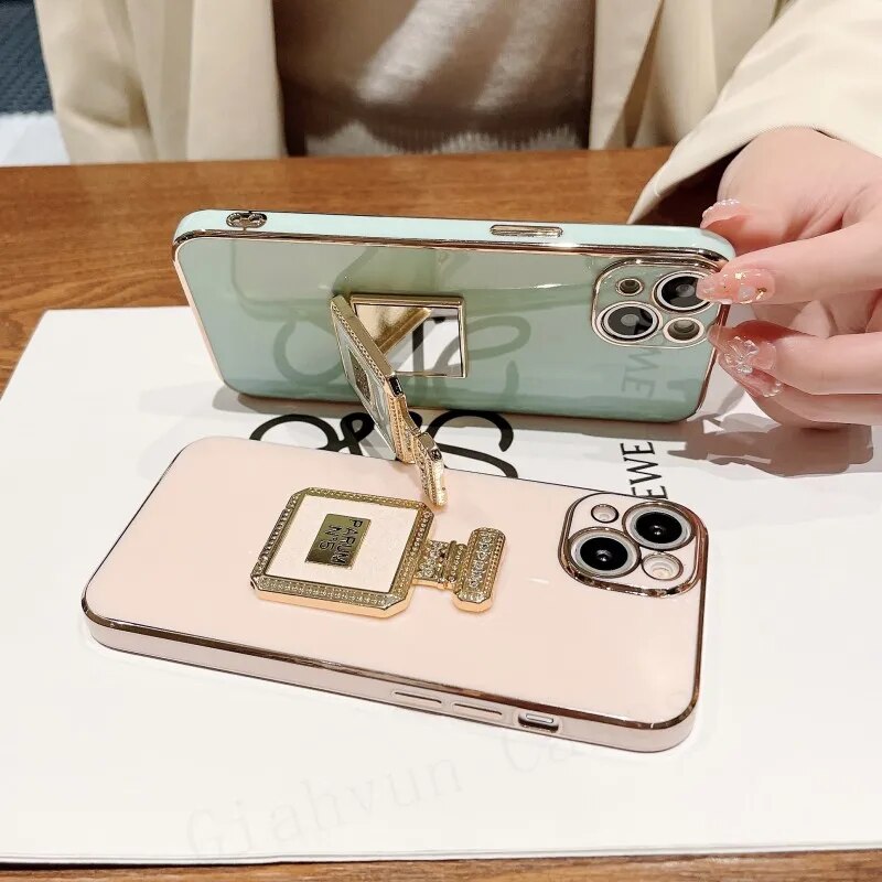 Parfum Phone Case With Mirror