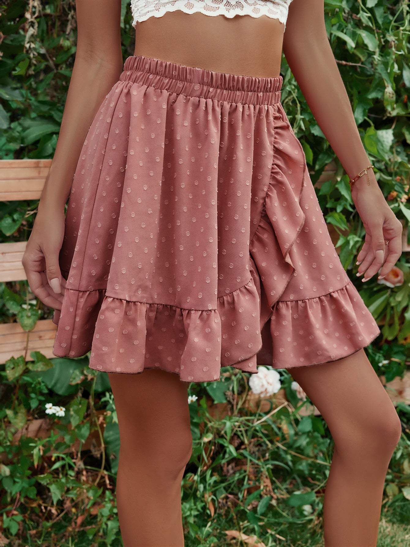 Ruffle Me Mini Skirt