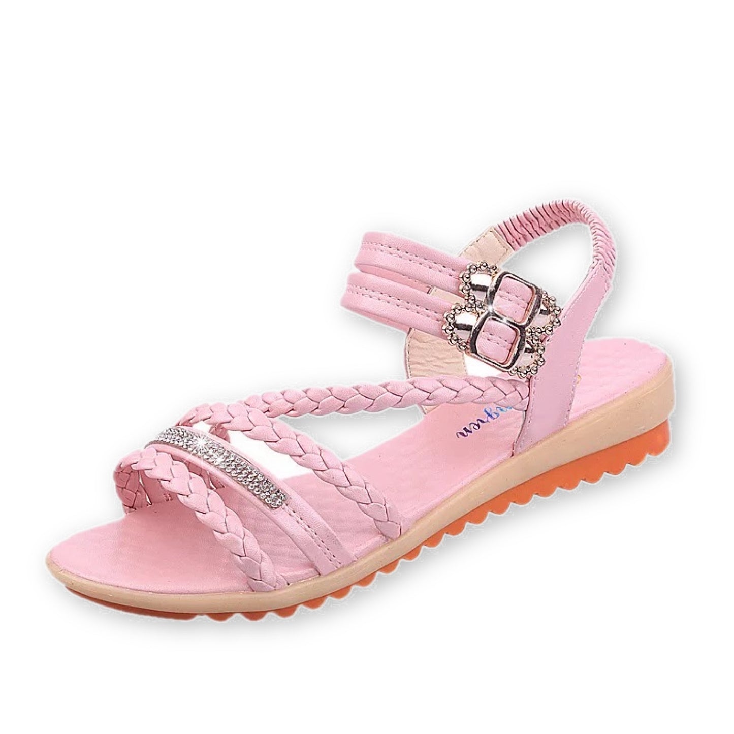 Braided Sparkle Sandals