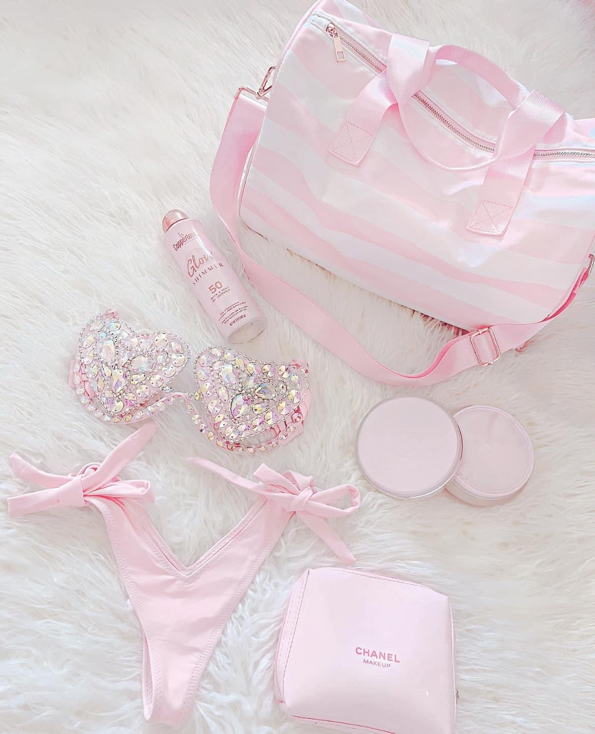 Princess Crystal Heart Bikini