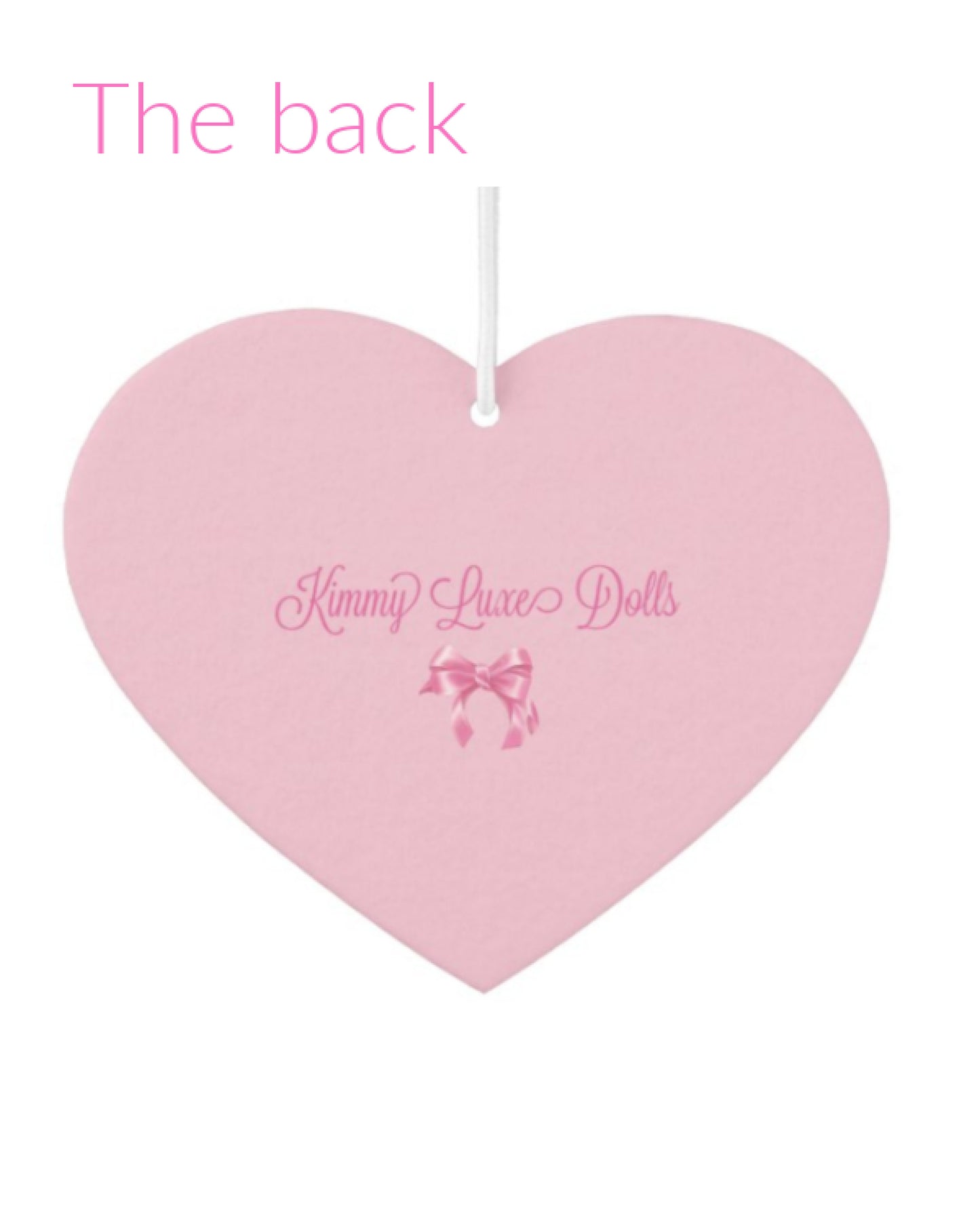 Pink Heart Car Decor (styles to choose from)