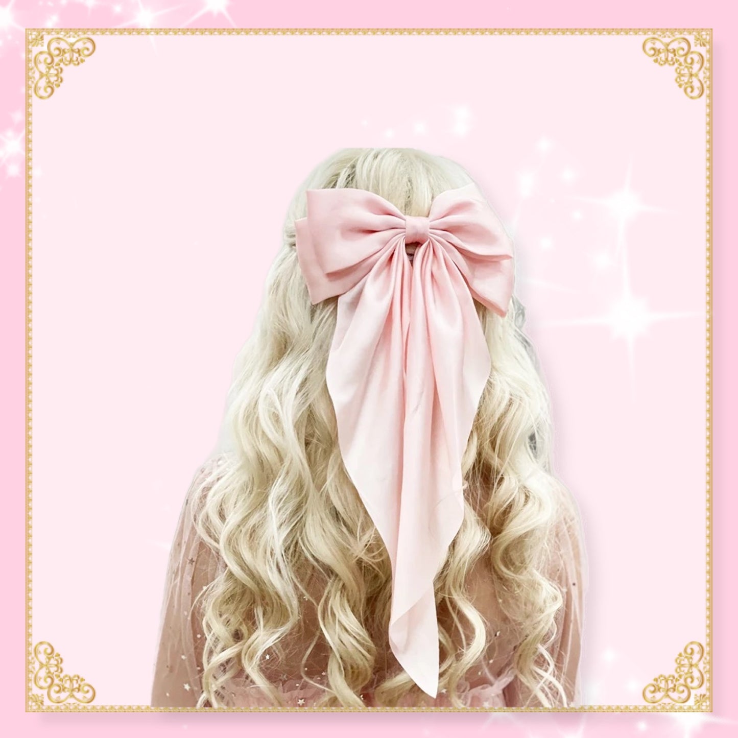 Pink Hair Bow