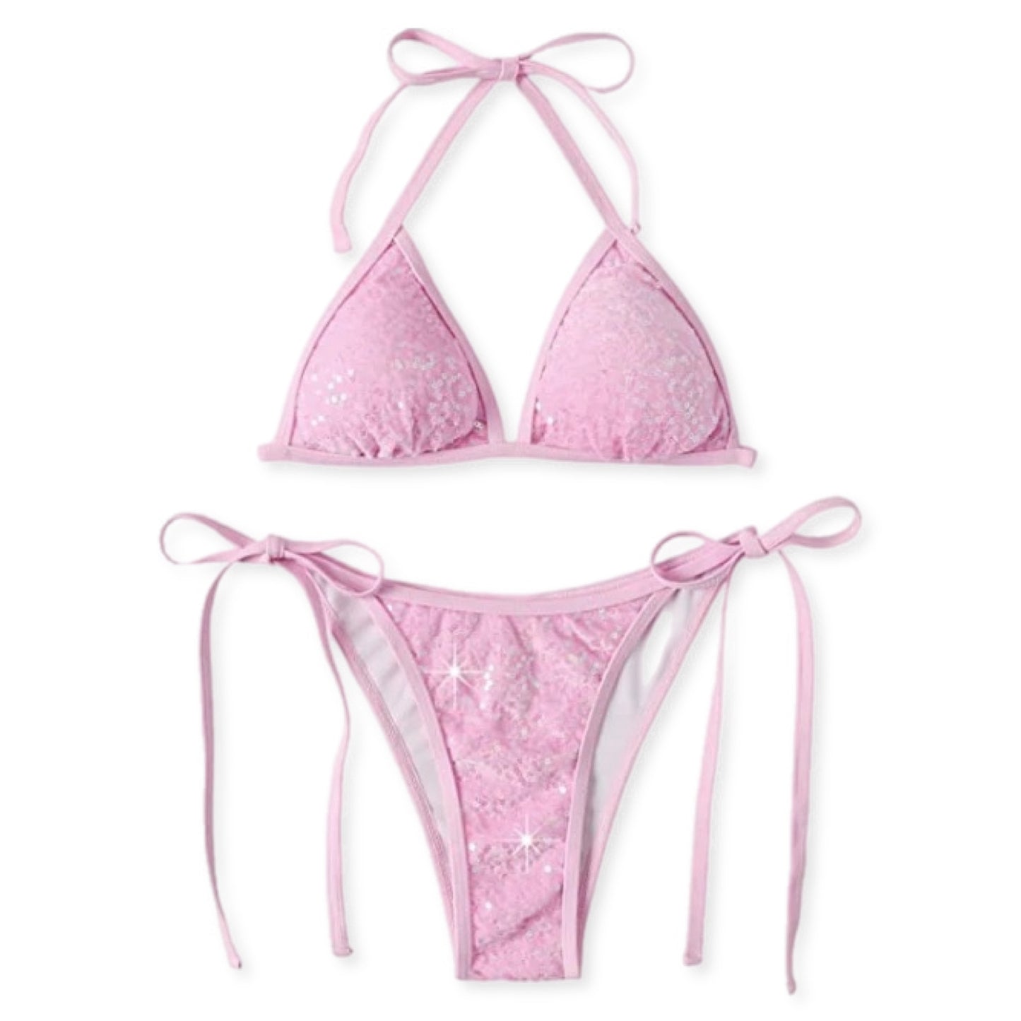 Pink Sparkle Barbie Bikini