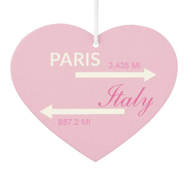 Pink Heart Car Decor (styles to choose from)