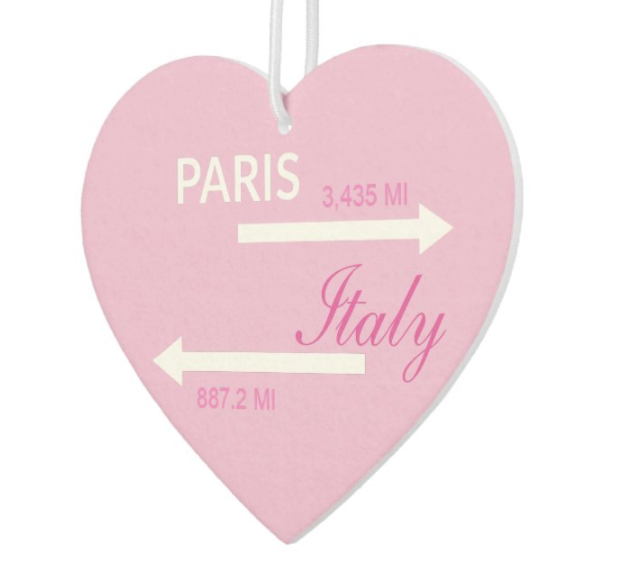 Pink Heart Car Decor (styles to choose from)