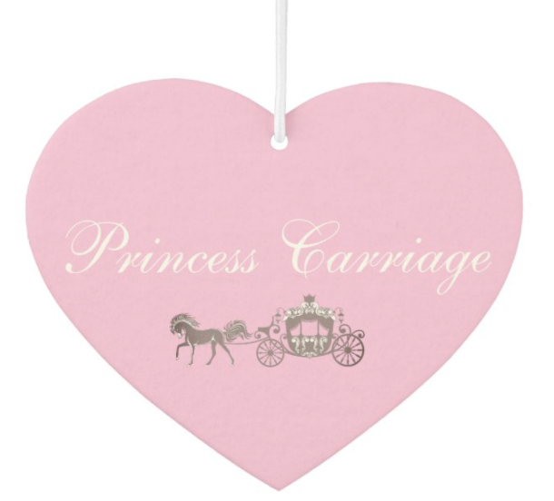 Princess Carriage Car Decor