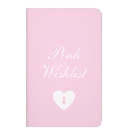 Pink Wishlist Journal