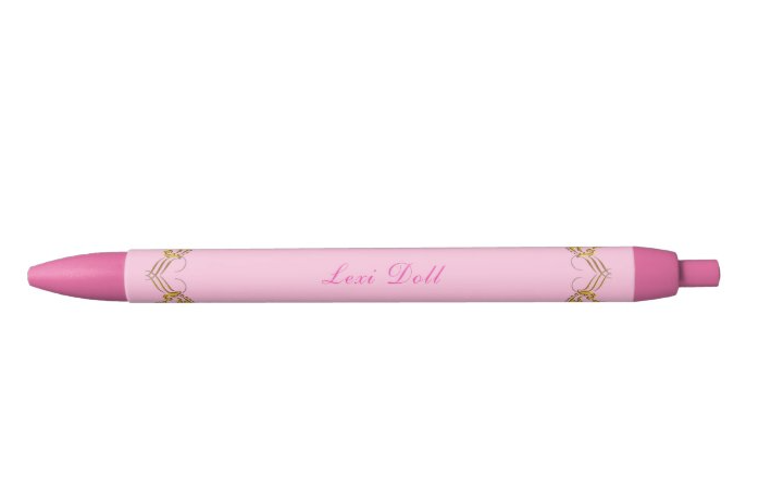 Girly Pens set of two  (personalized)