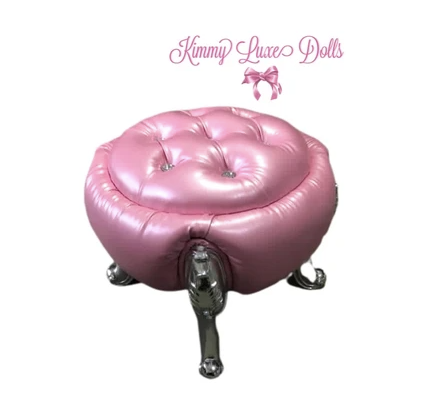 Pink Princess Sofa & Ottoman SET Ultra LUXE