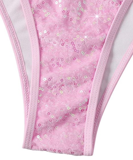 Pink Sparkle Barbie Bikini