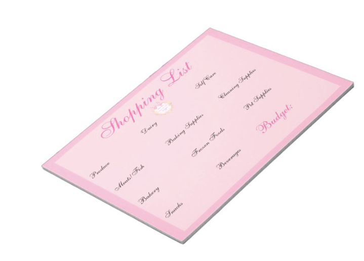 Shopping List NotePad