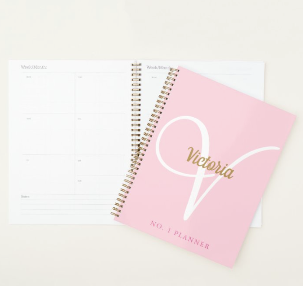 No.1 Pink Planner Set (Personalized)