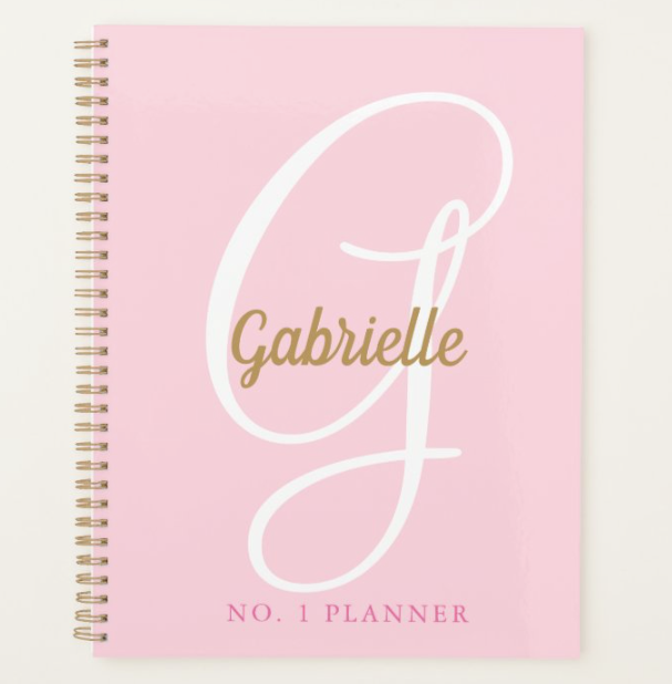 No.1 Pink Planner Set (Personalized)