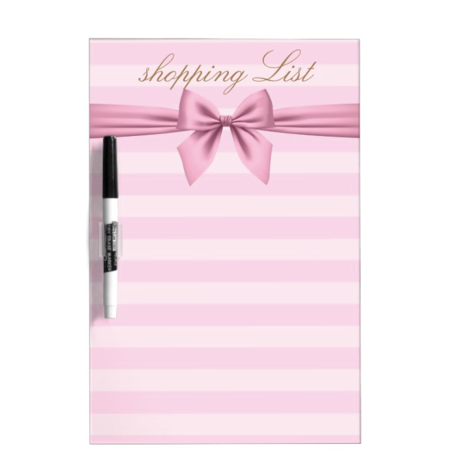 Shopping List Dry Erase Board