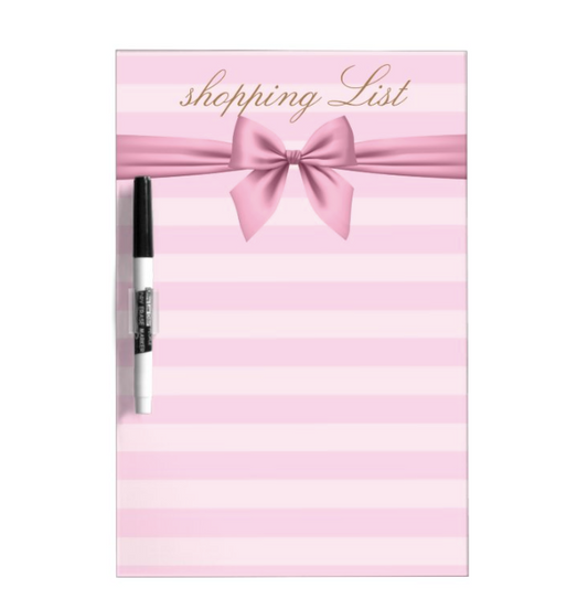 Shopping List Dry Erase Board