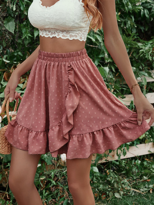Ruffle Me Mini Skirt