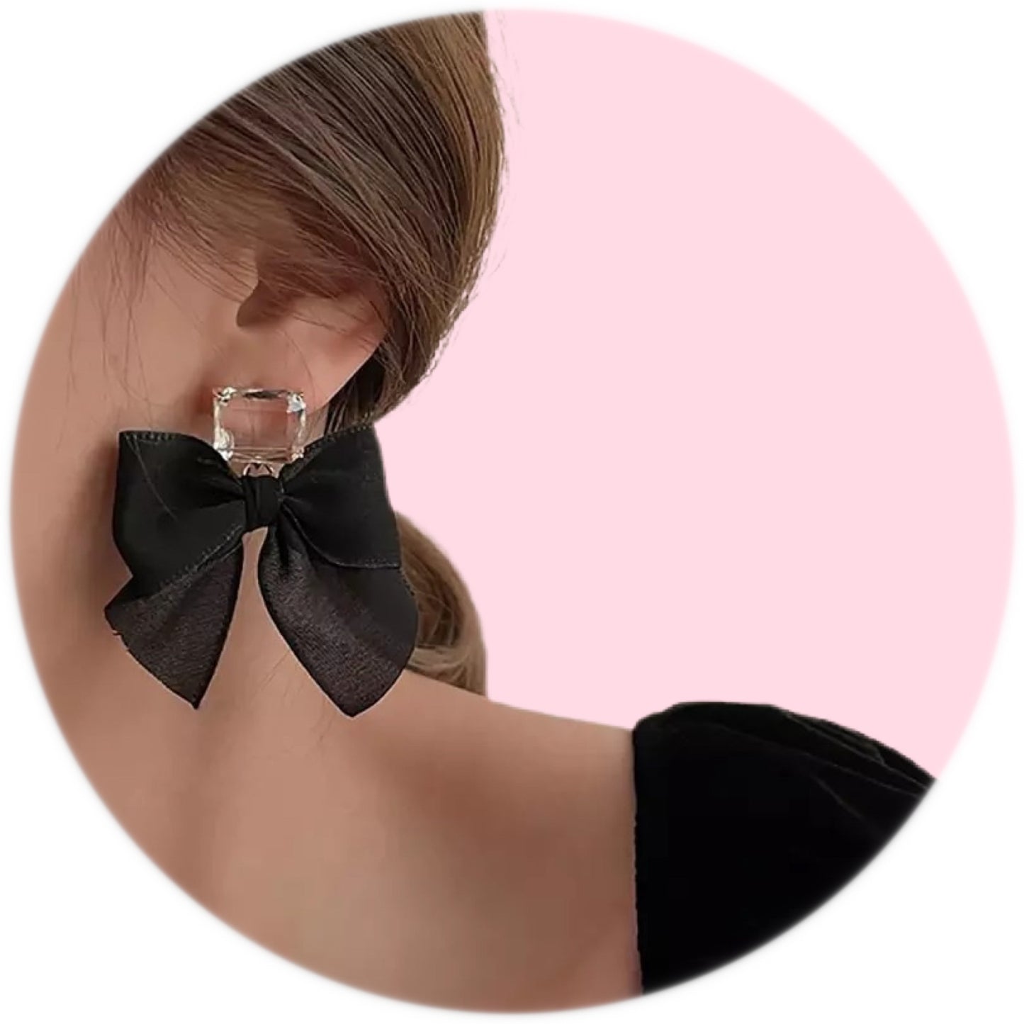 Romance Bow Earrings (color options)