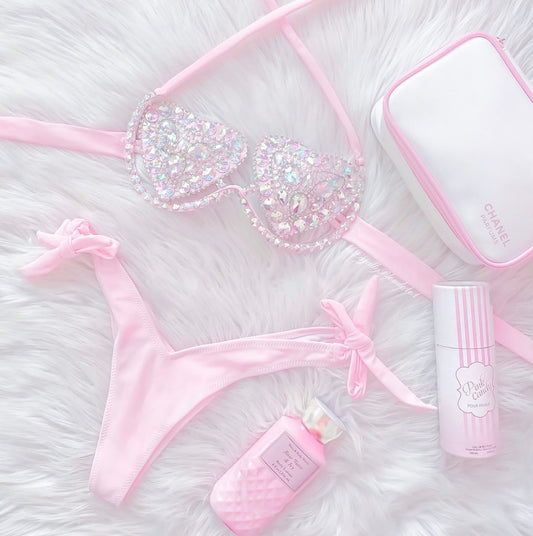 Princess Crystal Heart Bikini