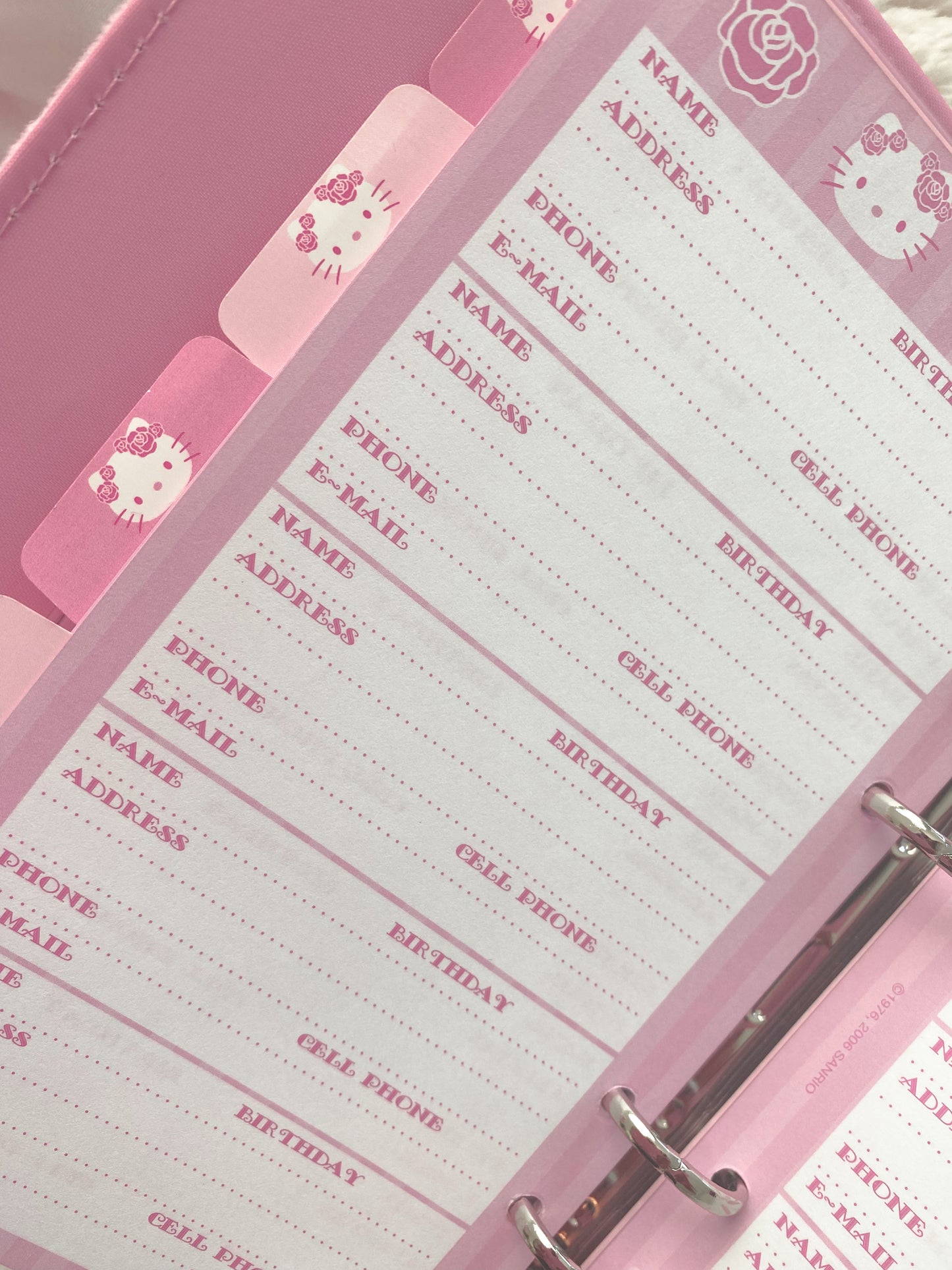 Vintage HKitty Planner - Pre-loved