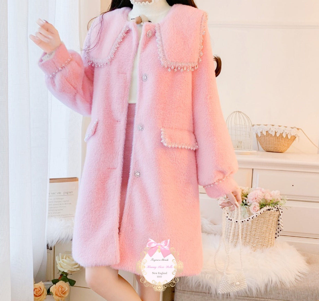 Sweet French Memories Fall/Winter Trench Coat (color options)