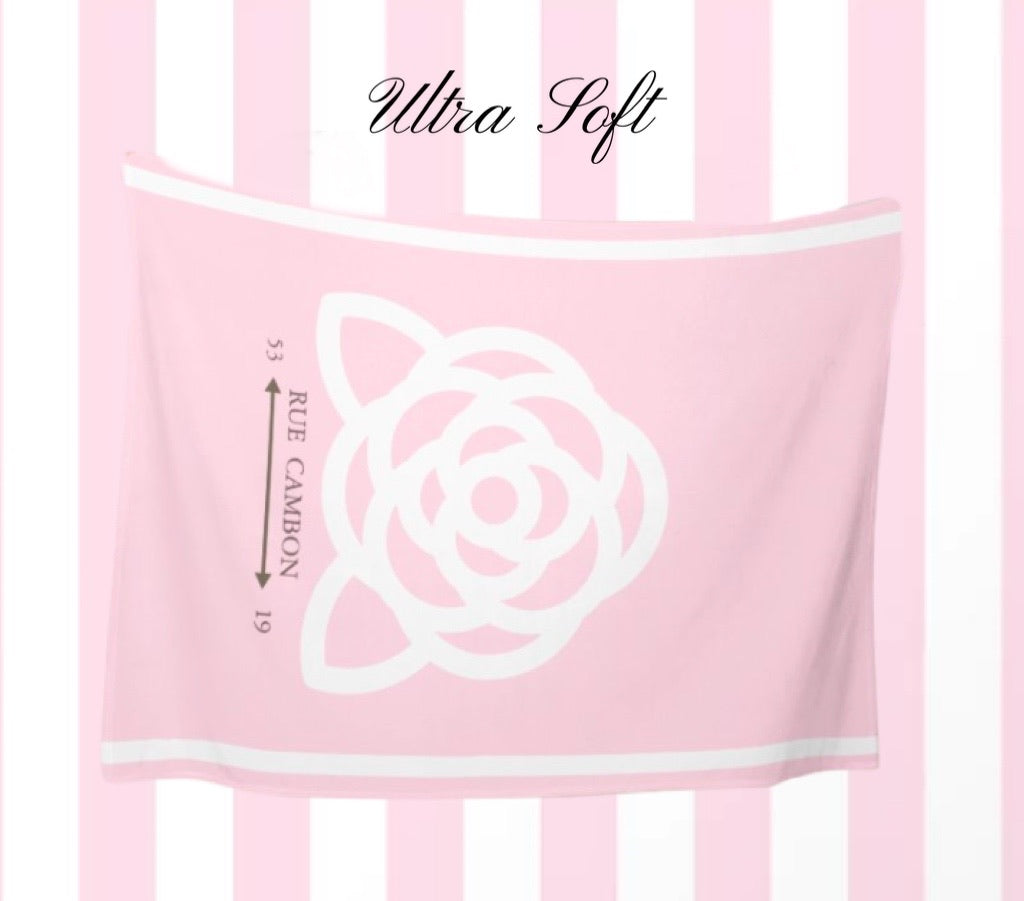 Camellia Flower Blanket