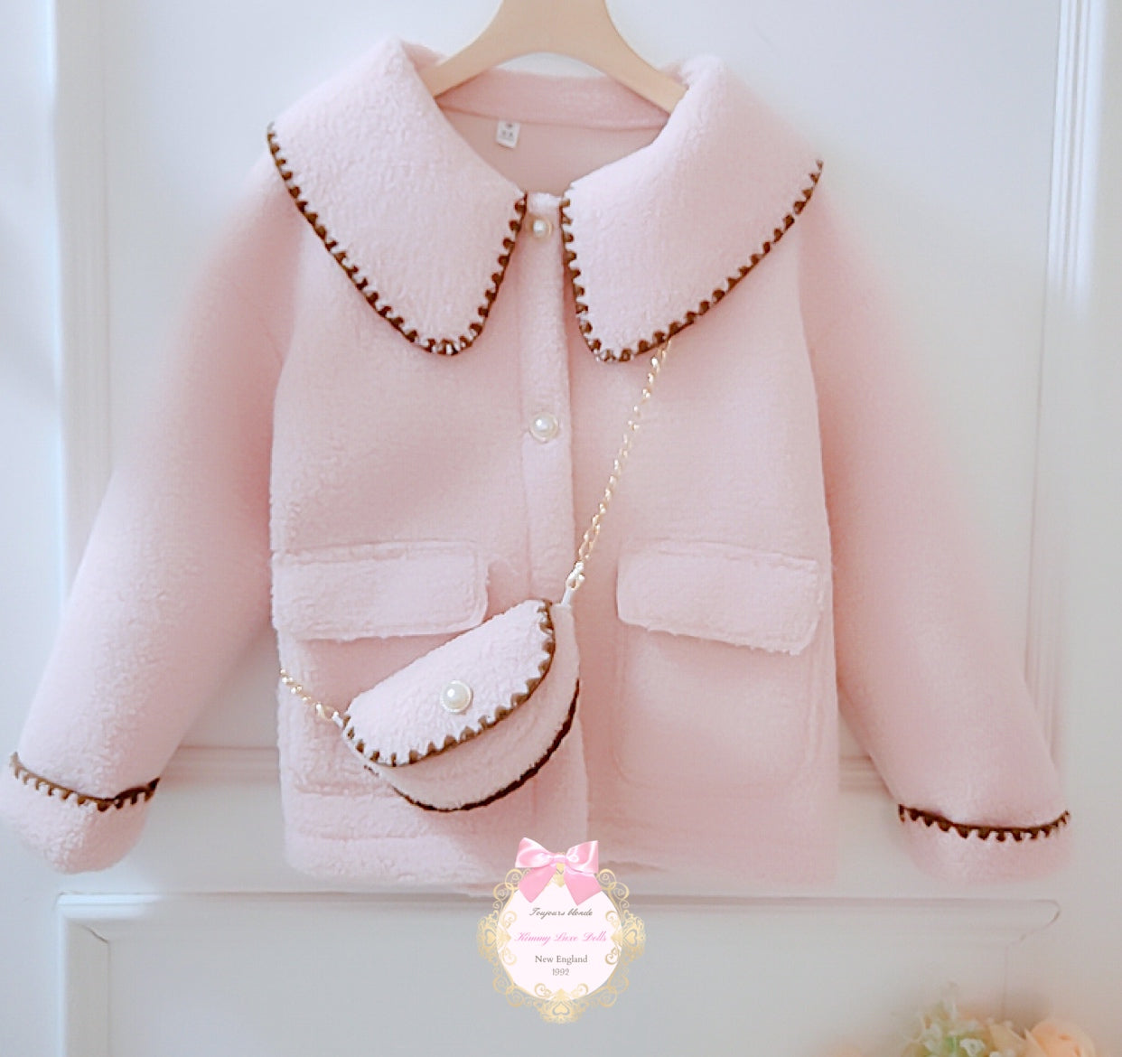 Cozy Cuteness Coat & Purse Set