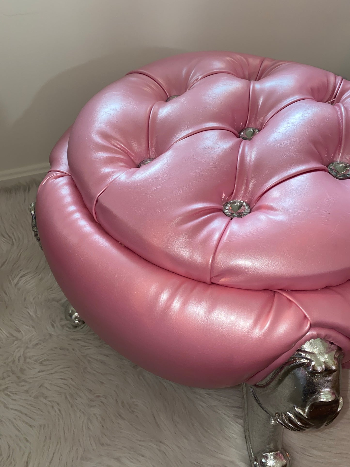 Pink Princess Sofa & Ottoman SET Ultra LUXE