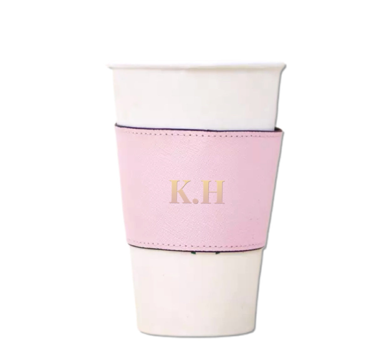 Luxe Leather Koozie - Personalized Hot Stamp