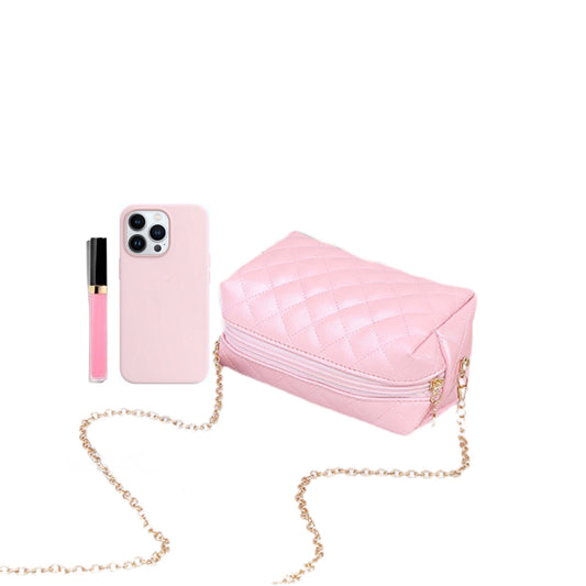 Quilted Mini Purse on Chain