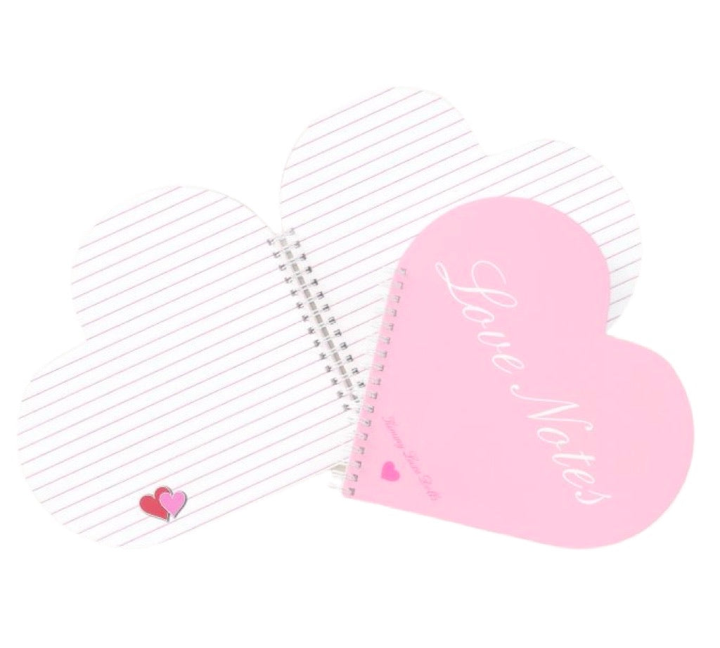 Heart Shaped Notebook