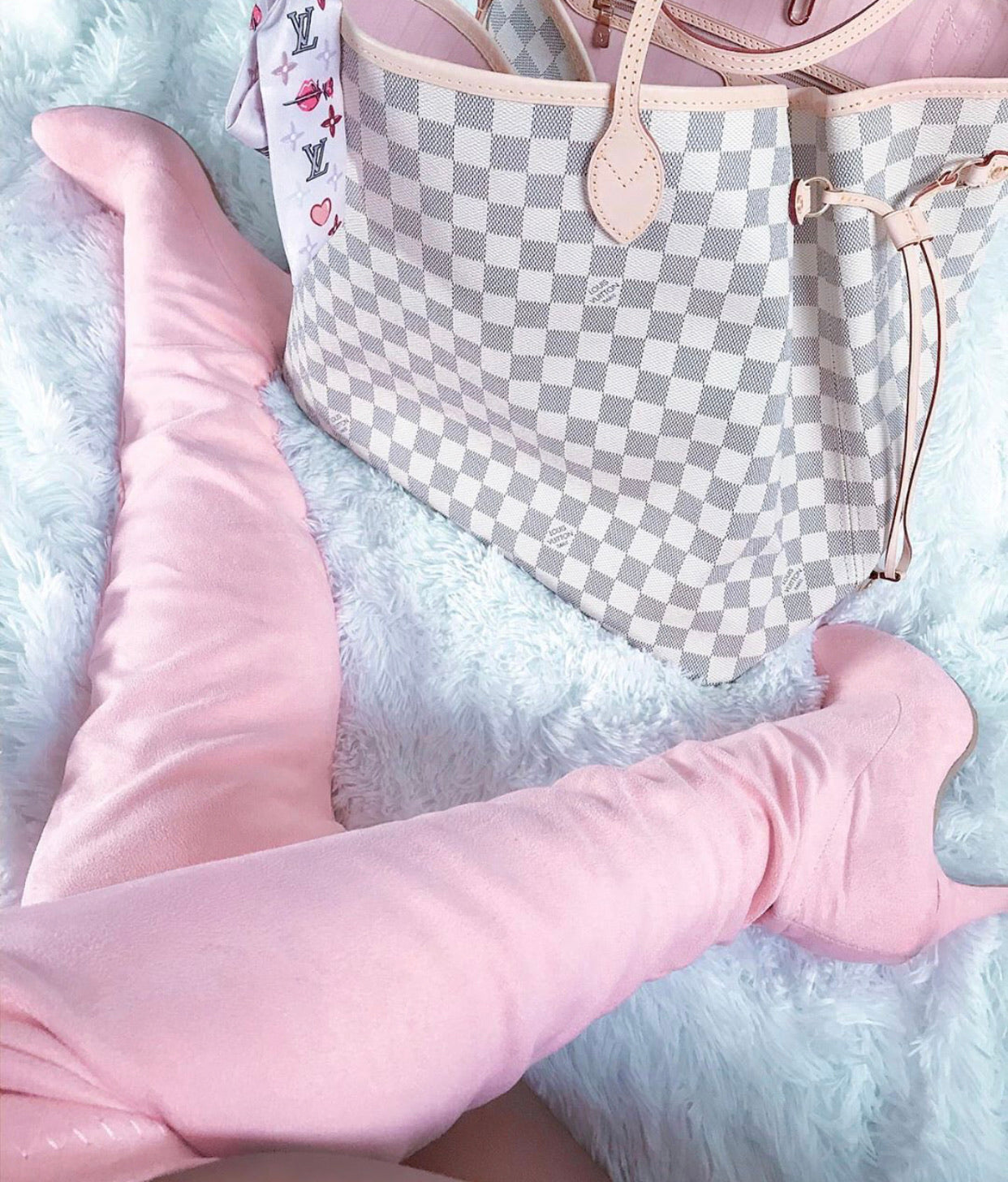 "Barbie" over the knee Boots