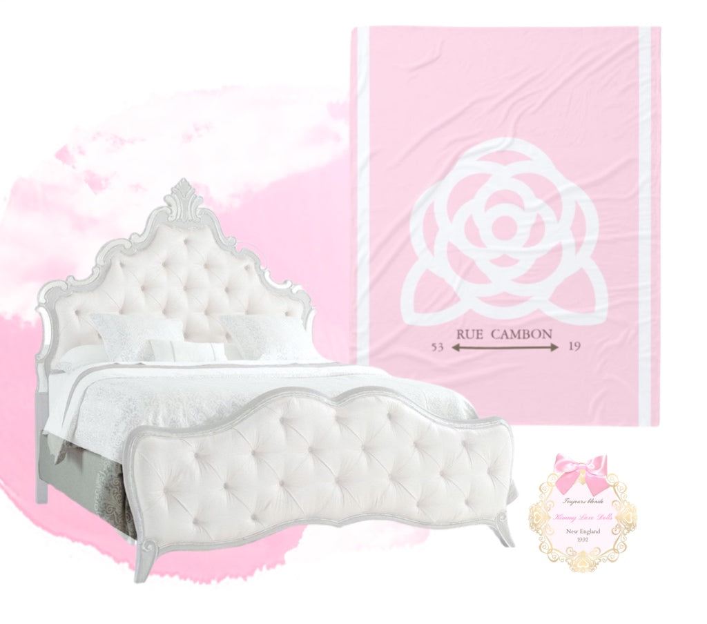 Camellia Flower Blanket
