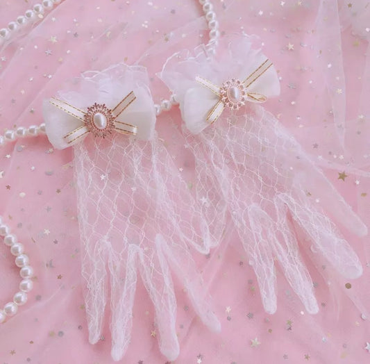 Tea in Paris Lace Gloves