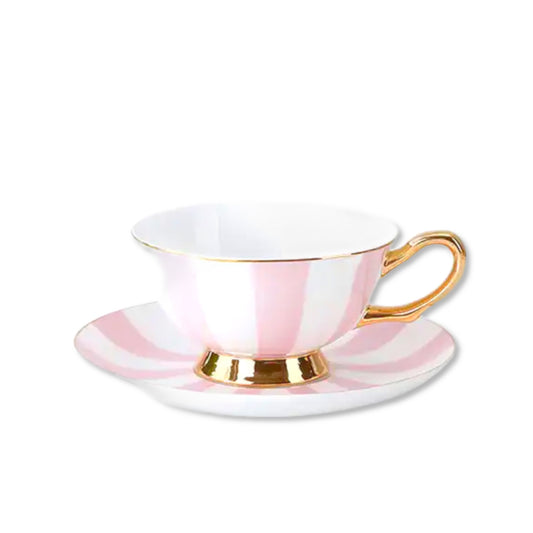 Fancy Me in Pink Tea Cup & Saucer
