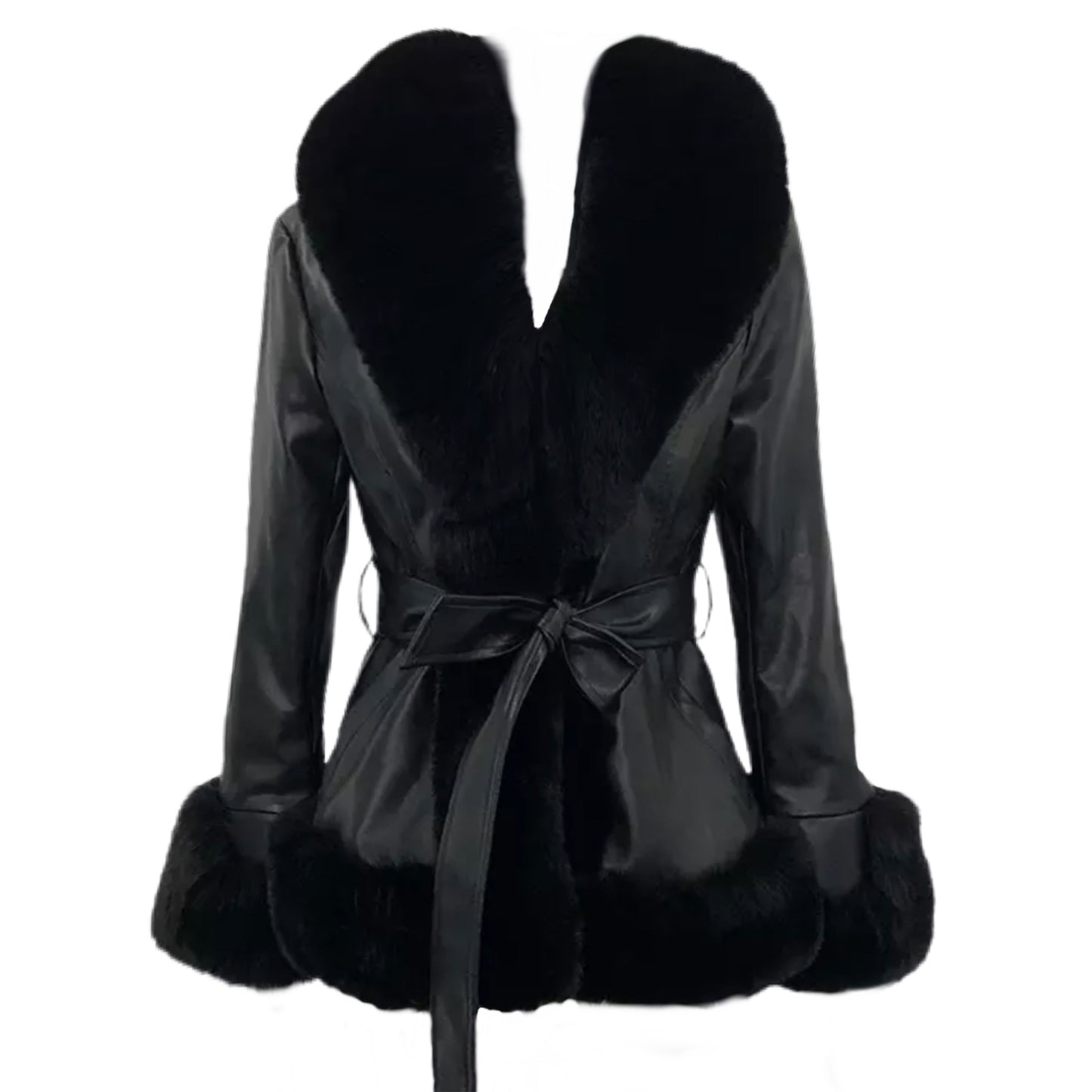 Amour Chéri Coat - Black
