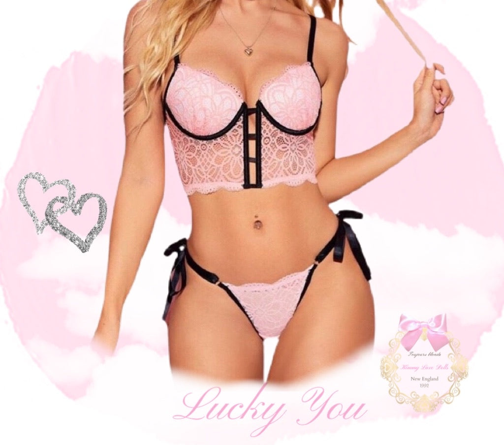 Lucky You Lingerie Set