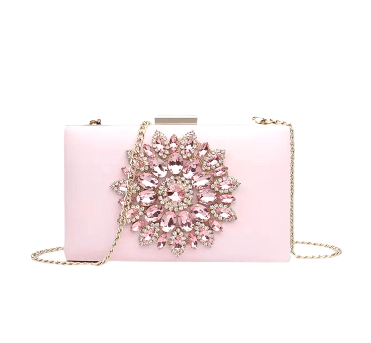 Sparkle & Romance Purse on Chain