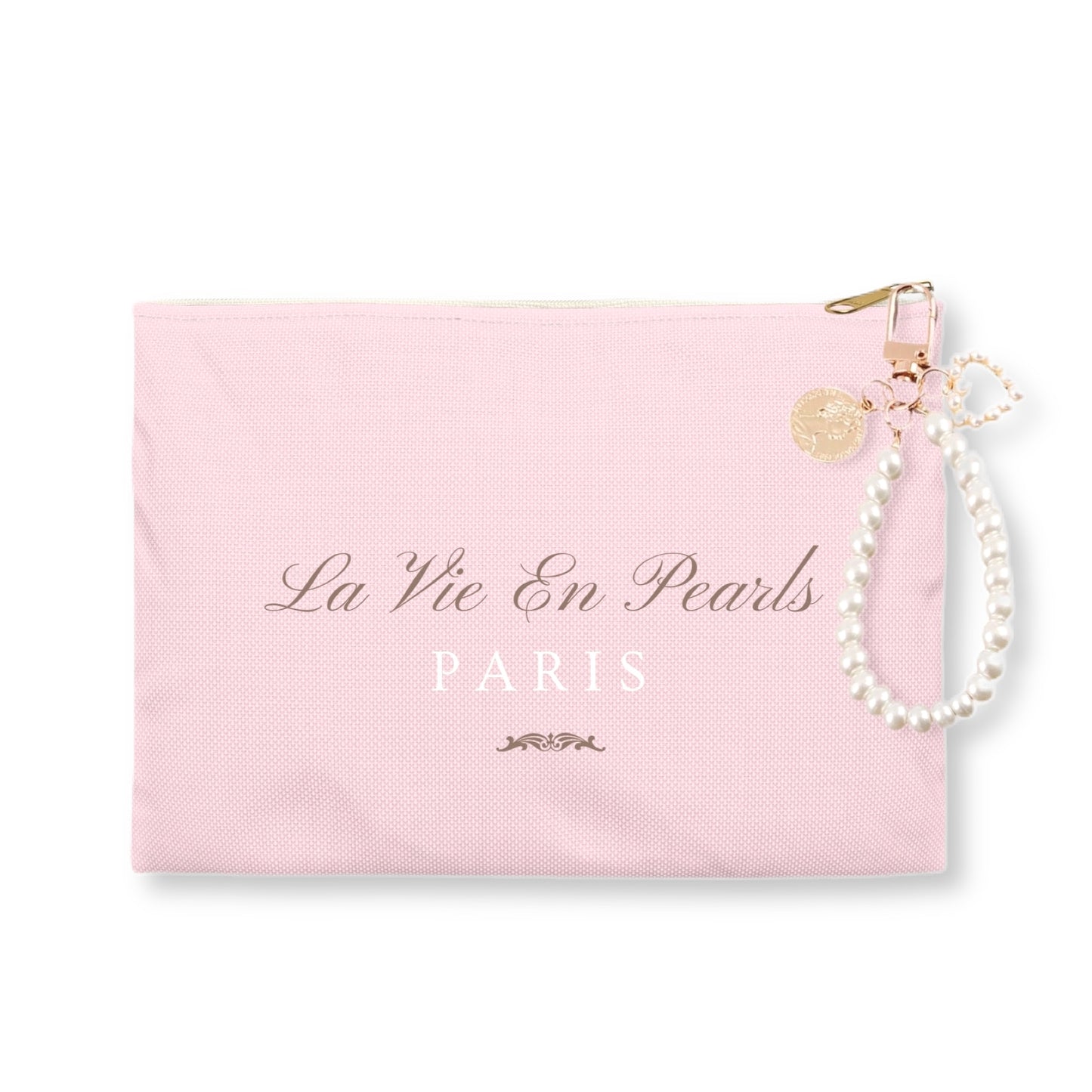 La Vie En Pearls Makeup Bag & Brush Set