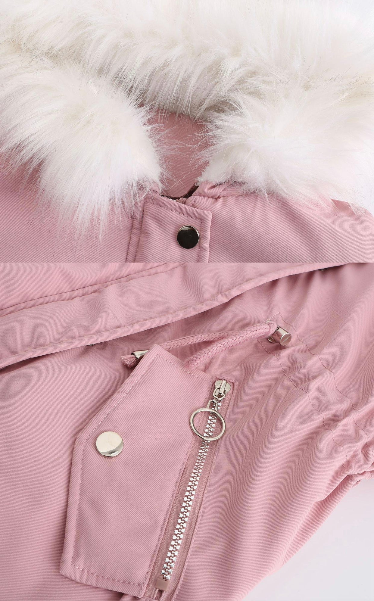 Carly Pink Winter Coat