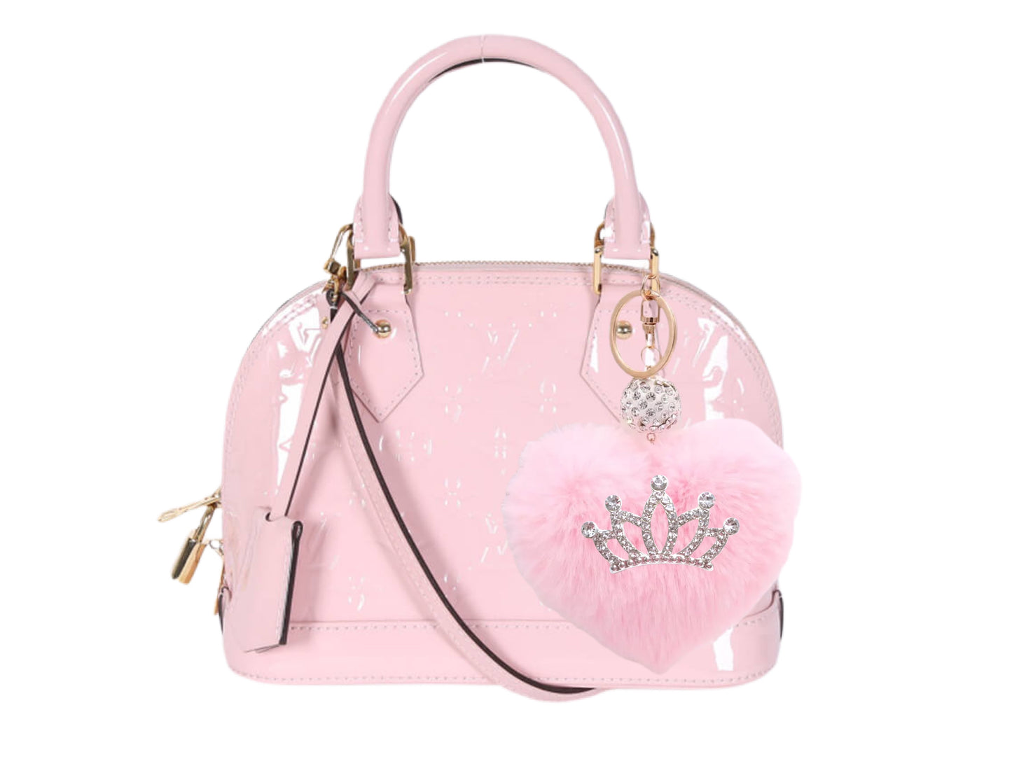 Tiara Luxe Heart Purse Charm