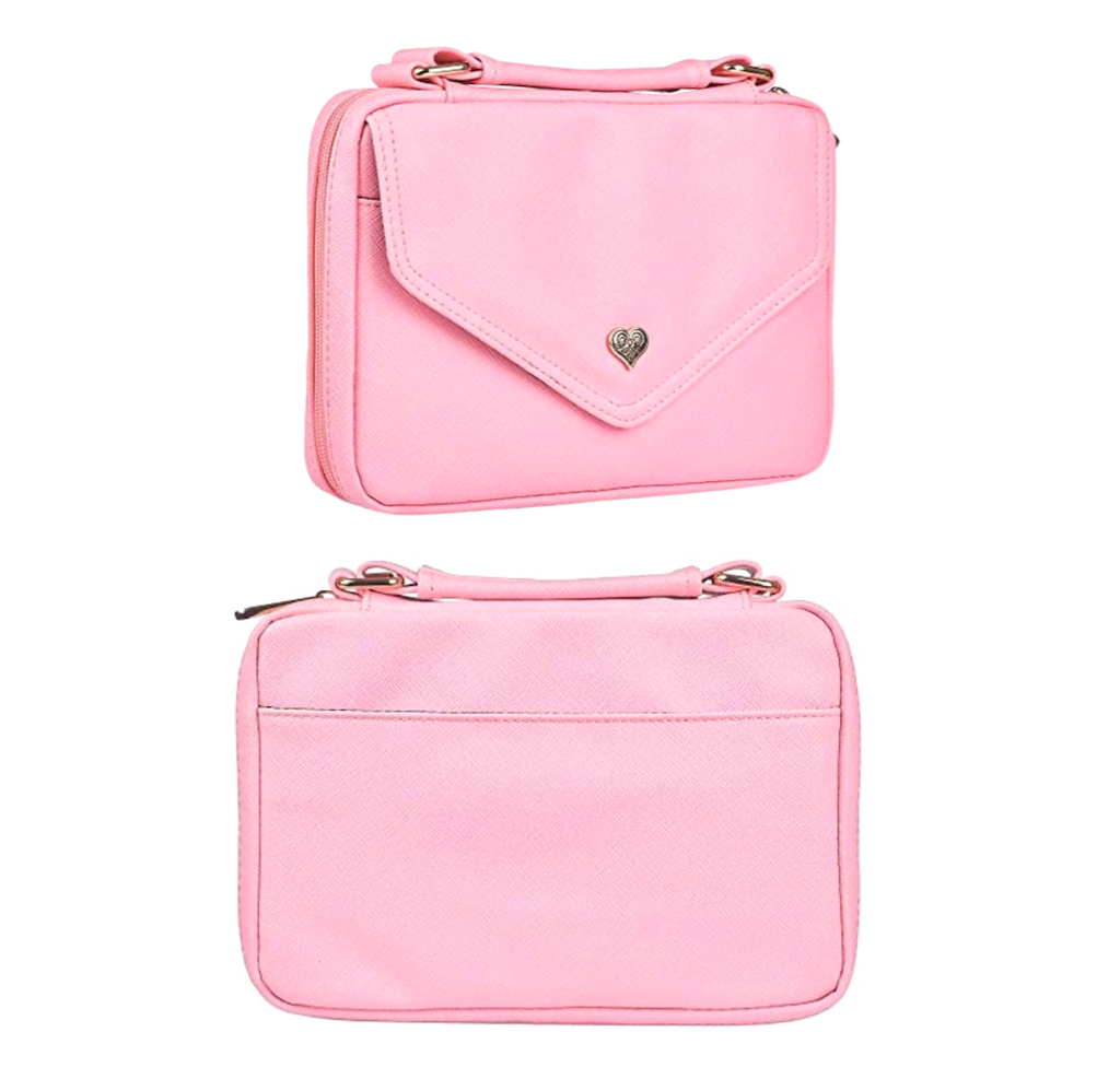 Pink Bible Cover and Pen Set