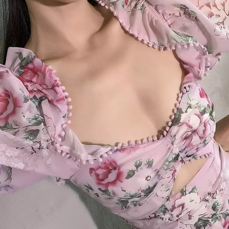 Rosy Wishes Dress