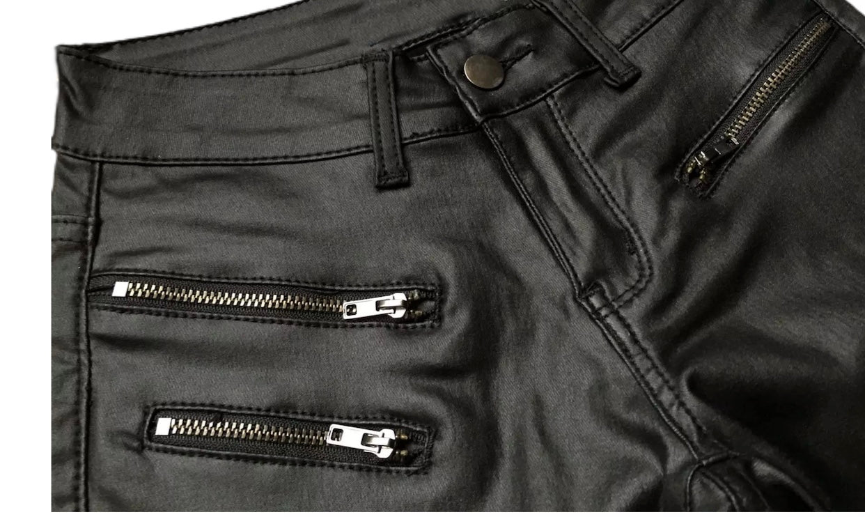 Dolled Up Faux Leather Pants